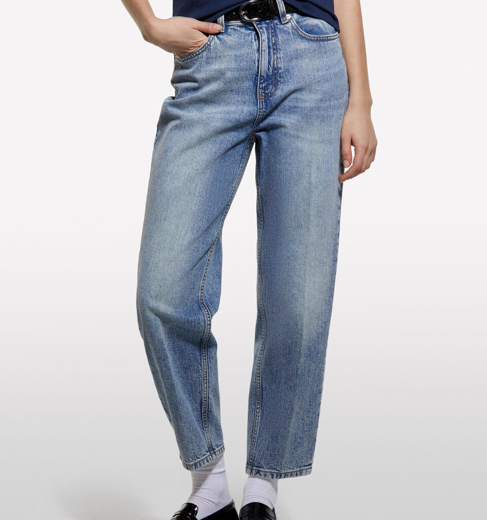 Light Style 69 mom fit jeans - women's mom fit & boyfriend jeans - Light Blue | Sisley image number 3